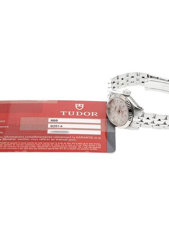 TUDOR Princess Date 92514 WG bezel Silver Dial Automatic Ladies Watch_950621 main image 4